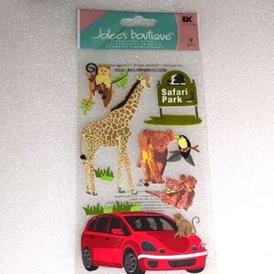 Jolee's Boutique Dimensional Safari Park Stickers